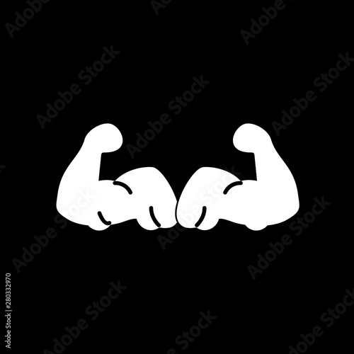 Body builder icon for your project