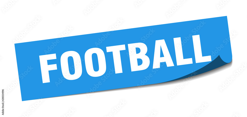 football sticker. football square isolated sign. football football sticker. football square isolated sign. football