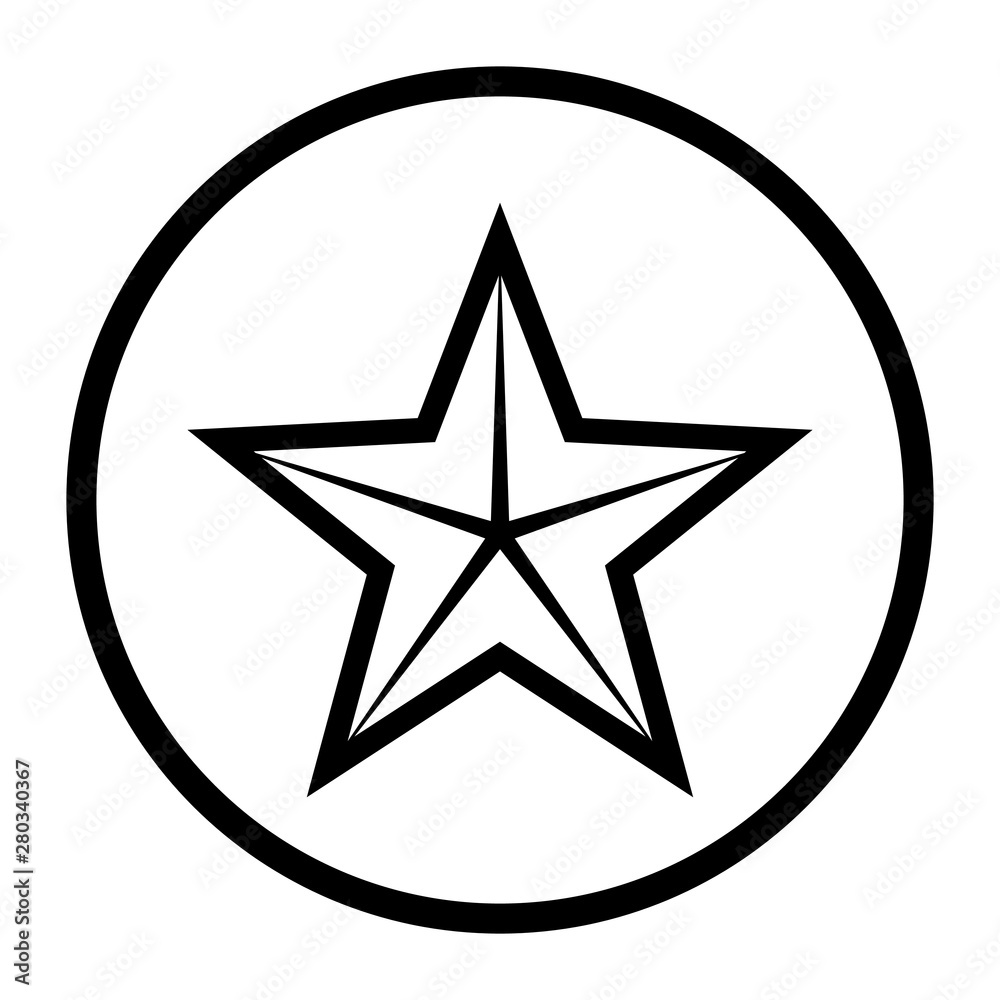 Star vector icon. Star illustration symbol for web or mobile. Star vector icon. Star illustration symbol for web or mobile.