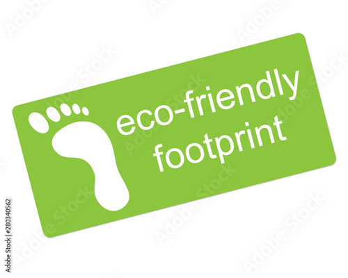 eco-friendly footprint