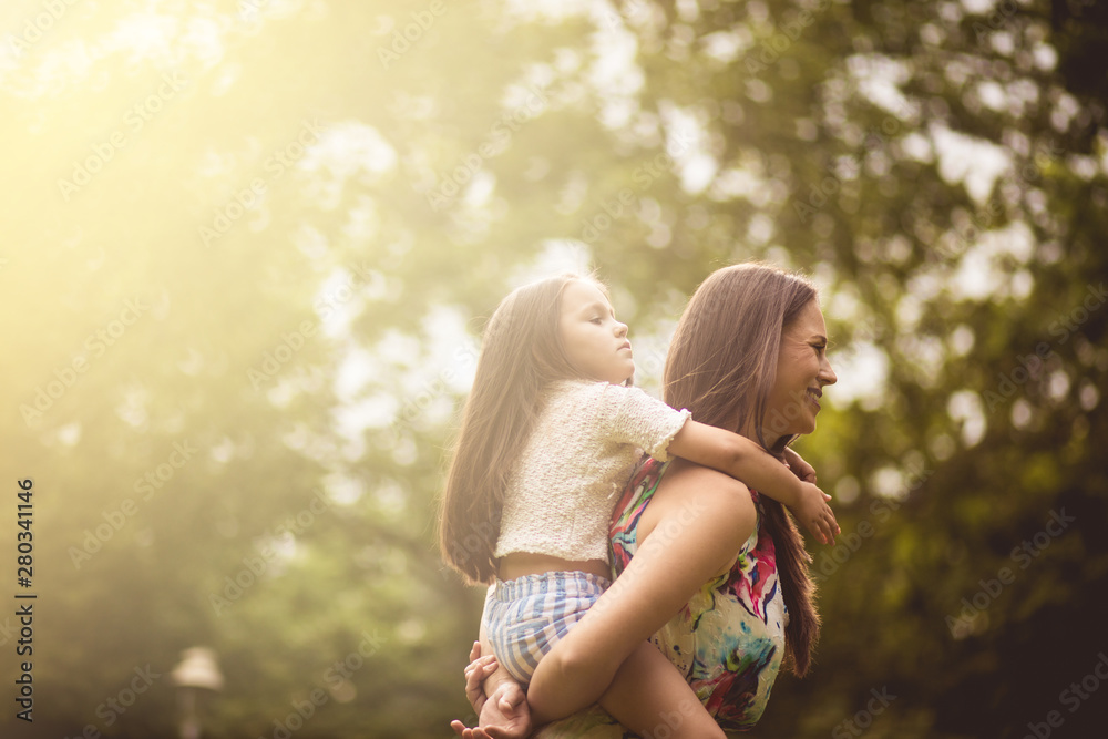 Fototapeta premium Mother is a fairy.