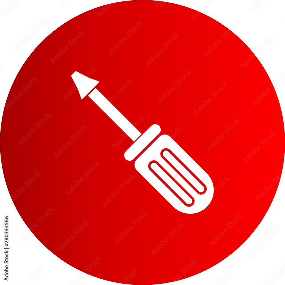 Screw Driver icon for your project Screw Driver icon for your project