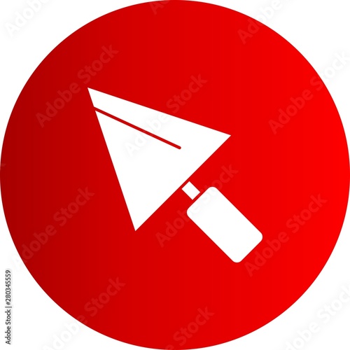 Trowel icon for your project