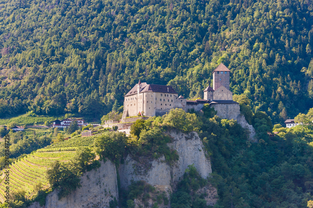 Tirolo castle in Alto Adige