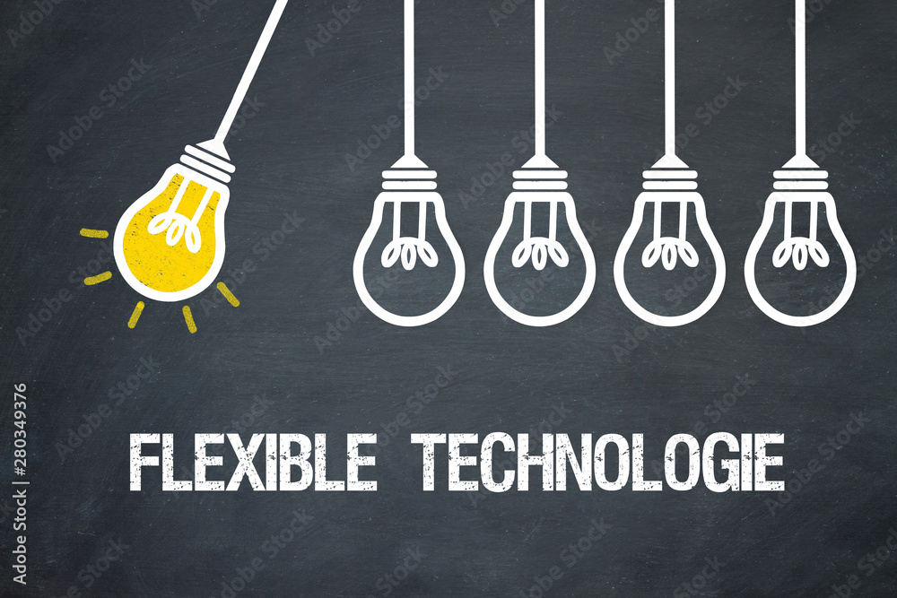 Fototapeta premium Flexible Technologie