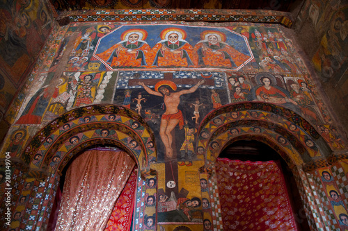 MONASTERIO DE DEBRE BIRHAN SELASSIE, Gondar, Etiopia, Africa