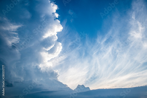 Clouds building to up for an afternoon storm