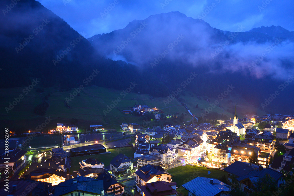 Sonnenuntergang in Ischgl - Tirol