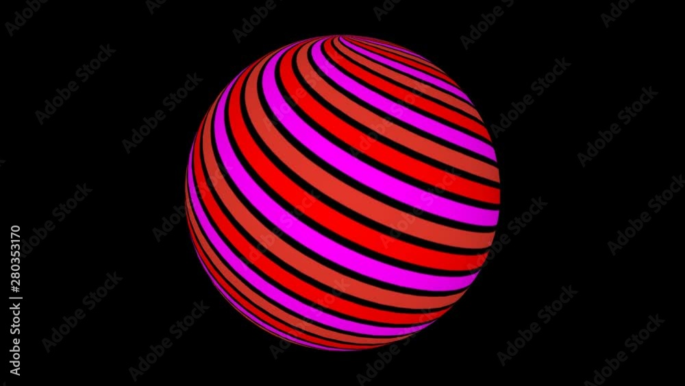 Motion background with rotating sphere with geometric shapes (full HD 1920x1080). Motion background with rotating sphere with geometric shapes (full HD 1920x1080).