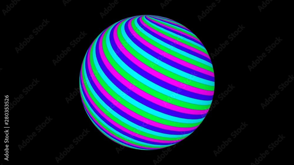 Motion background with rotating sphere with geometric shapes (full HD 1920x1080). Motion background with rotating sphere with geometric shapes (full HD 1920x1080).