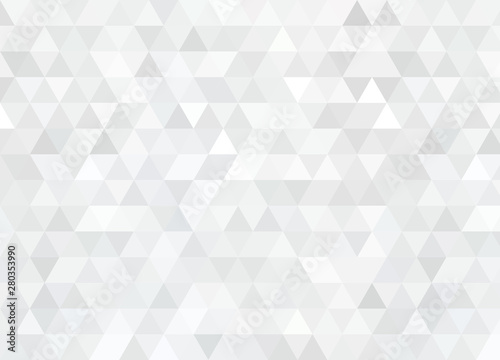 Abstract triangular background. Gray geometric pattern.