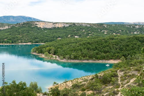 Saint Croix Lake, high Provence, France