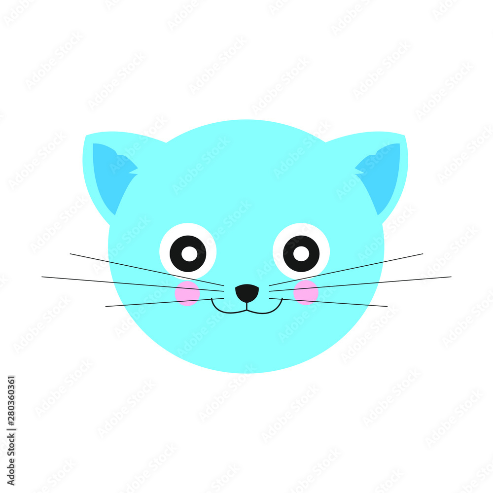 cute cat face , head pet friendly cute cat face , head pet friendly