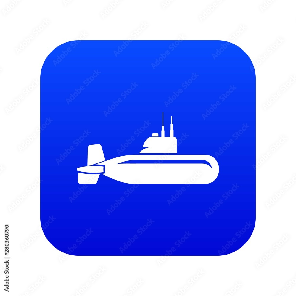 Military submarine icon. Simple illustration of military submarine vector icon for web. Military submarine icon. Simple illustration of military submarine vector icon for web.