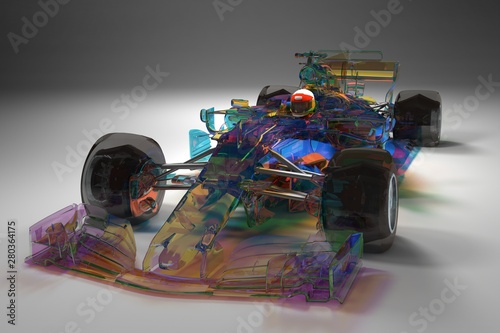 Fotografie Racing cars