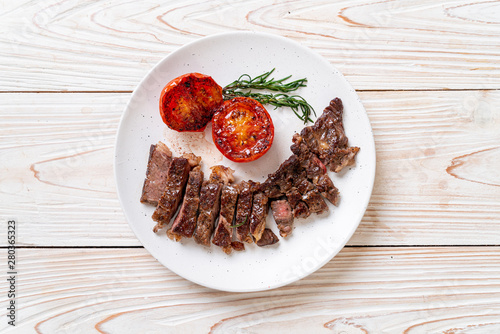 Wallpaper Mural Grilled medium rare beef steak Torontodigital.ca