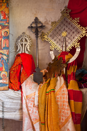 Monasterio Nakuto La'ab, Lalibela, Etiopia, Africa photo