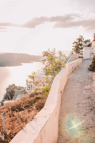Fototapeta Naklejka Na Ścianę i Meble -  Sunset in Santorini
