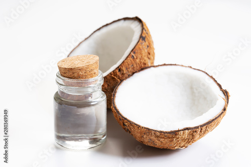 Coconut with hard shell and coconut oil