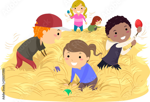 Stickman Kids Easter Egg Hunt Australia