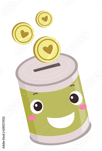 Donation Coin Bank Mascot I...