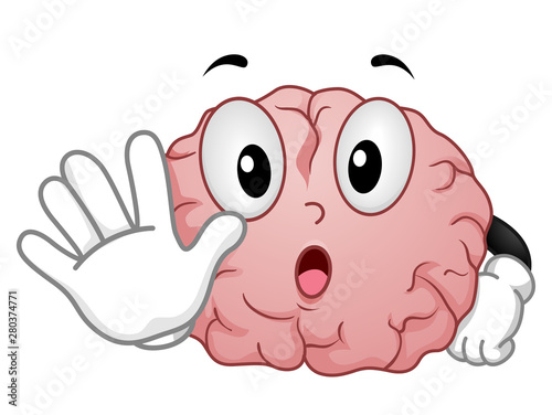 Brain Stop Illustration