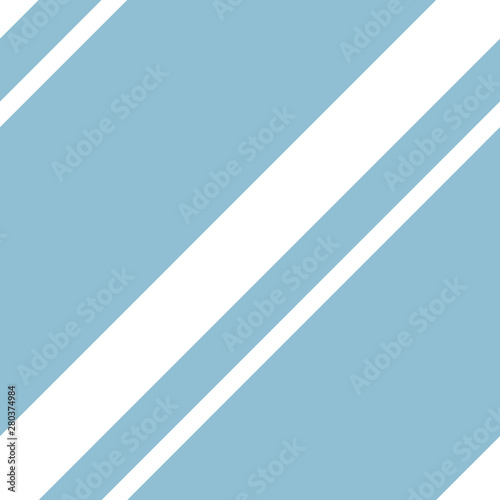 pattern with white diagonal stripe on blue background.