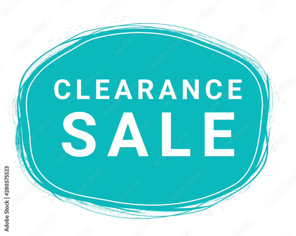 Clearance Sale, Speech Bubble Banner, Element Design Template, App Icon, Vector Illustration. Clearance Sale, Speech Bubble Banner, Element Design Template, App Icon, Vector Illustration.
