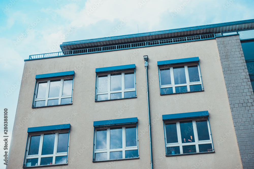 Fototapeta premium office building facade from the exterior view