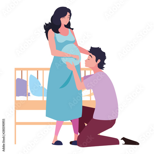 couple pregnancy and maternity design
