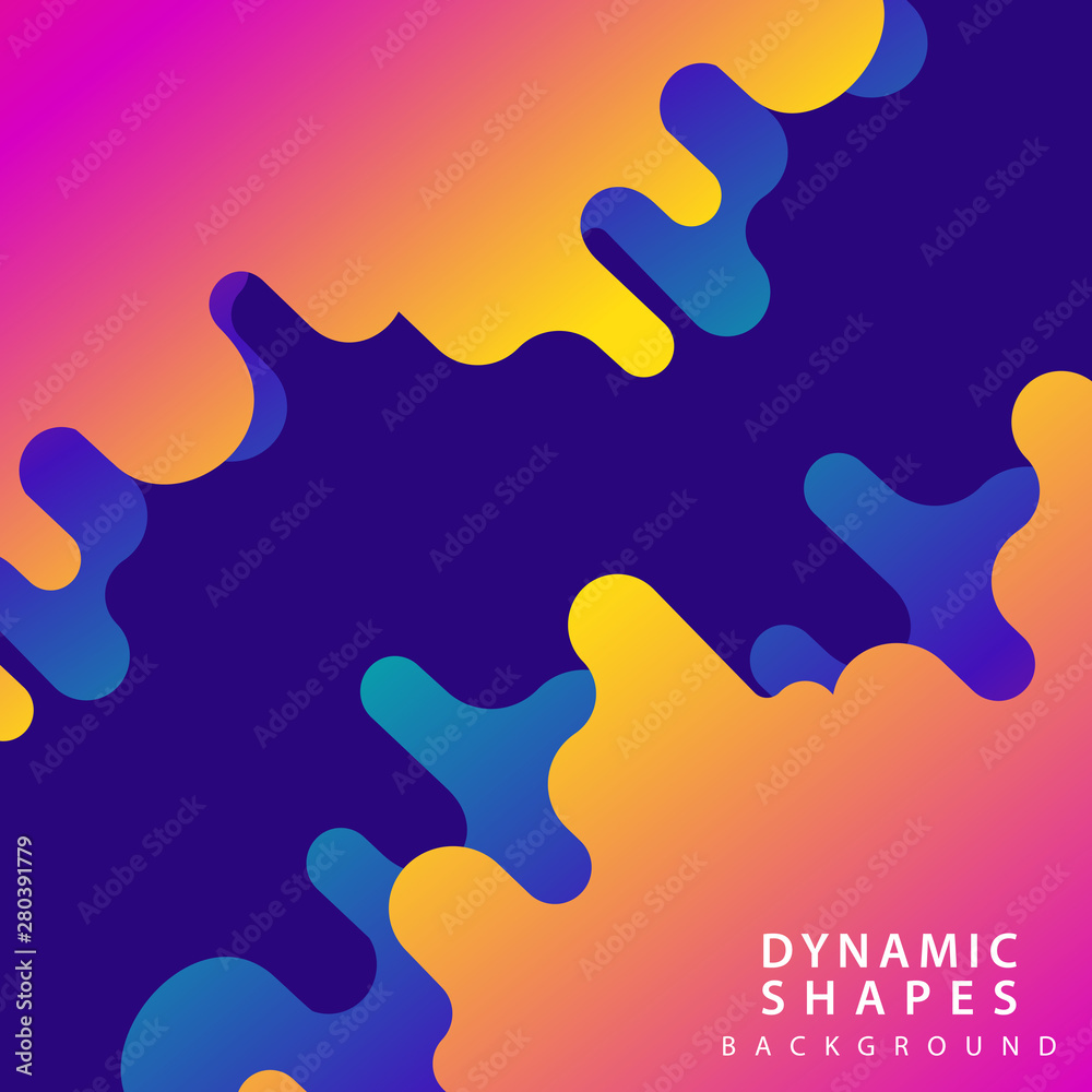modern dynamic shapes style background. combination modern style abstraction with composition made of various rounded shapes background. modern dynamic shapes style background. combination modern style abstraction with composition made of various rounded shapes background.