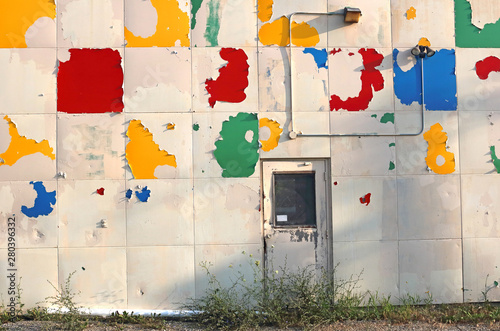 abstract and vibrant wall art