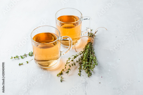Thyme herbal tea