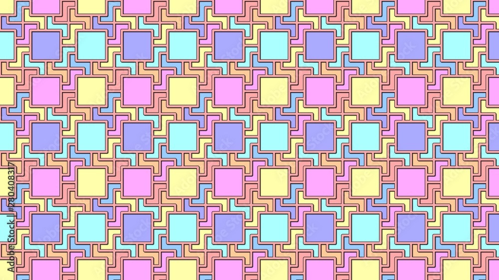 abstract background with squares