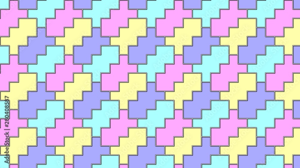 Fototapeta premium abstract background with squares