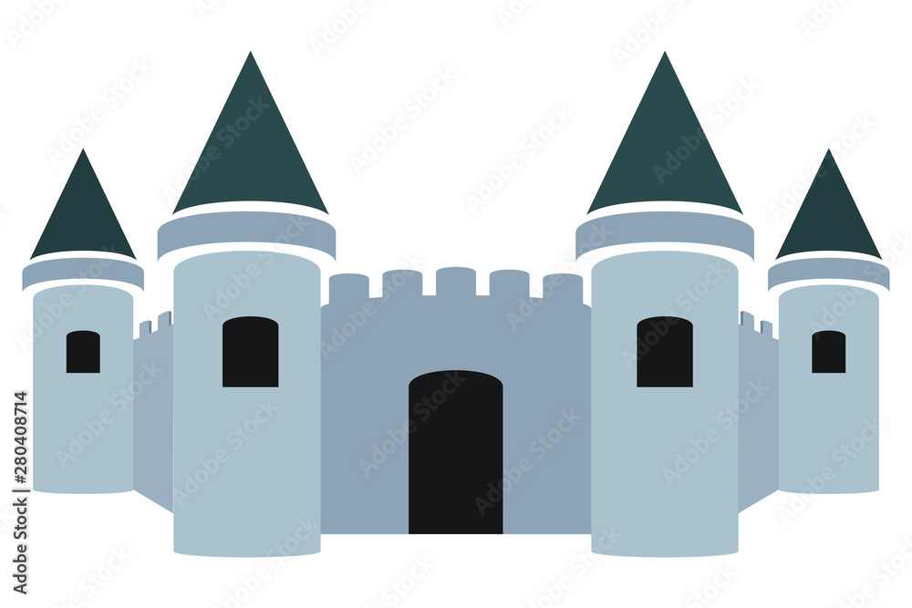 Cartoon Vector Castle