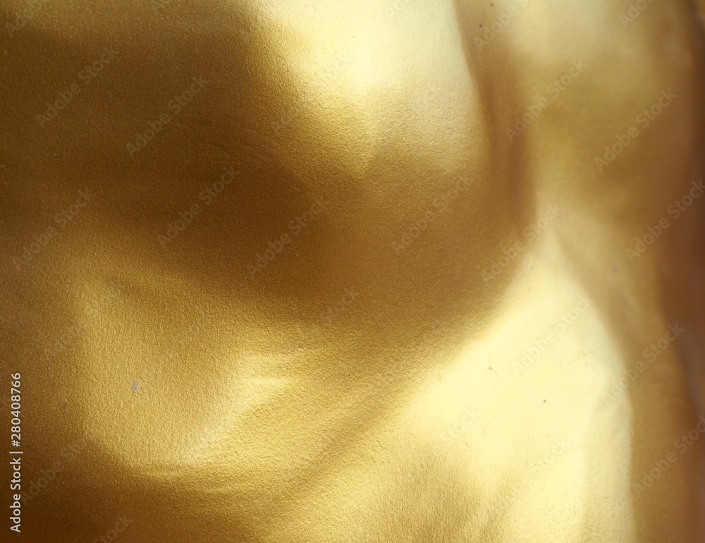 Fototapeta premium Gold wall abstract background and texture .