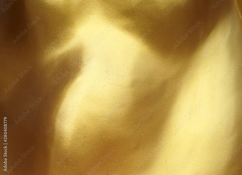 Gold wall abstract background and texture . Gold wall abstract background and texture .