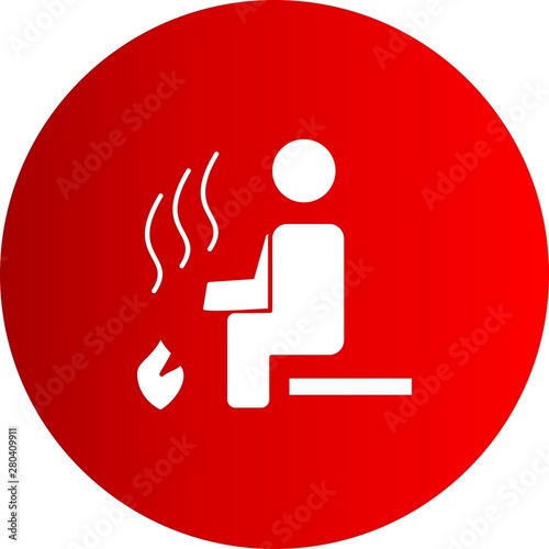 Steam Room icon for your project