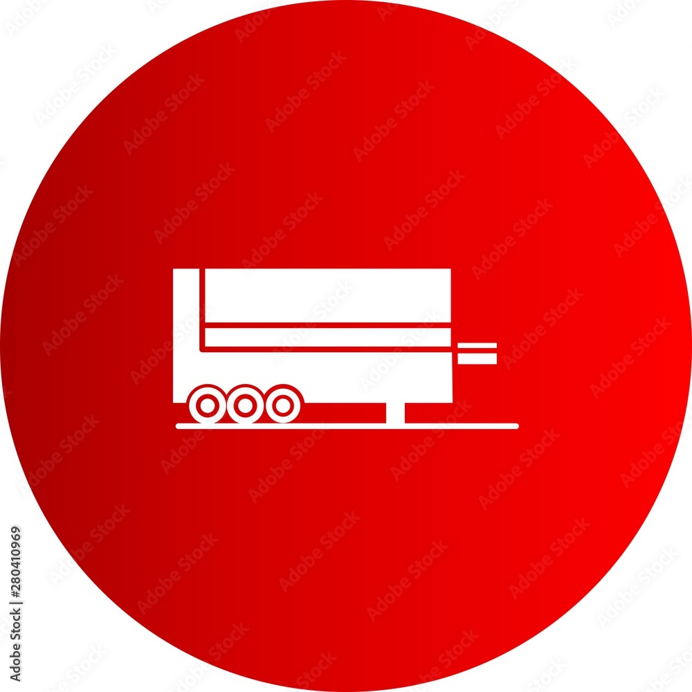 Parked Trucks icon for your project Parked Trucks icon for your project