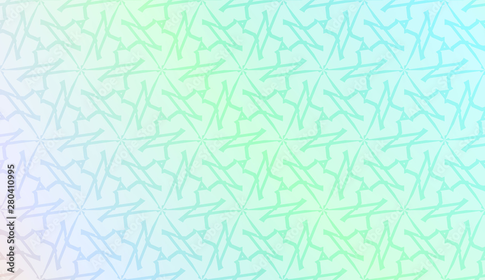 Modern pattern with curved line. Triangles, line, geometric elements. Vector illustration. Design for flyer, wallpaper, presentation, paper. Gradient color Modern pattern with curved line. Triangles, line, geometric elements. Vector illustration. Design for flyer, wallpaper, presentation, paper. Gradient color