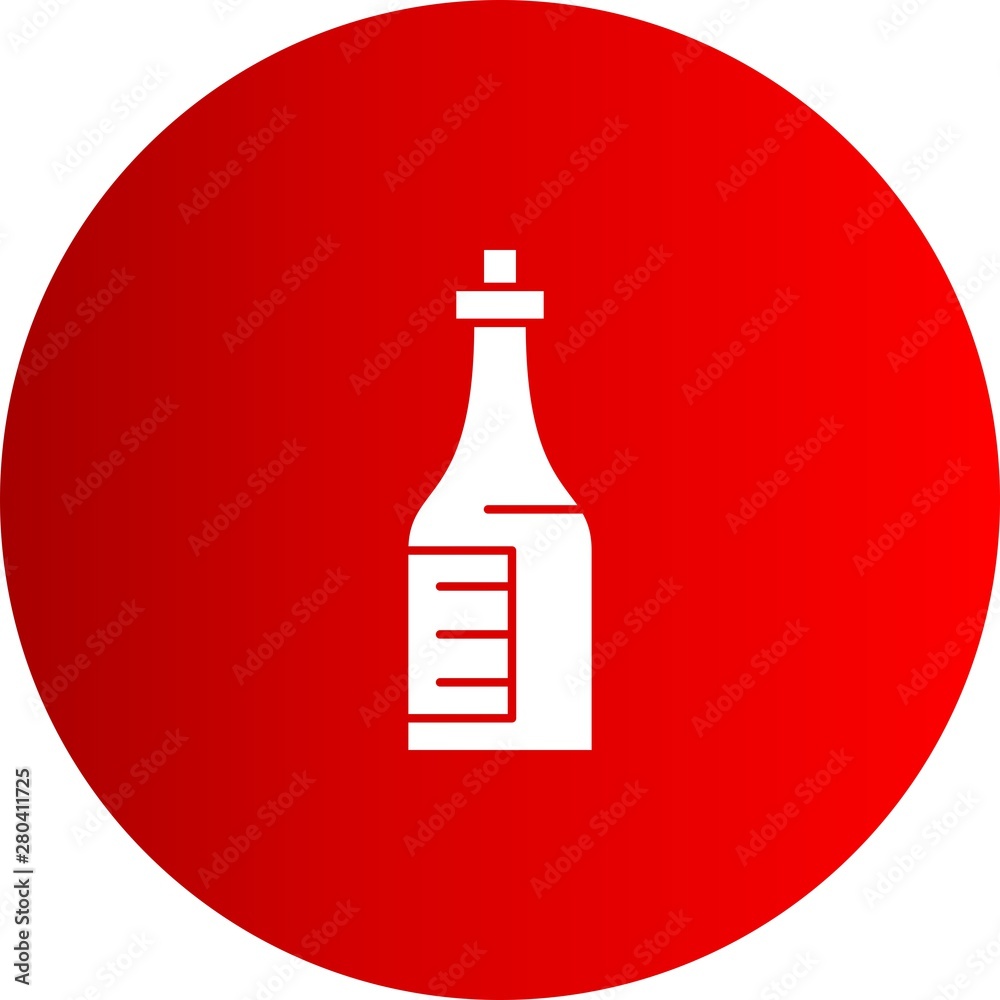 Bottle of Rum icon for your project Bottle of Rum icon for your project