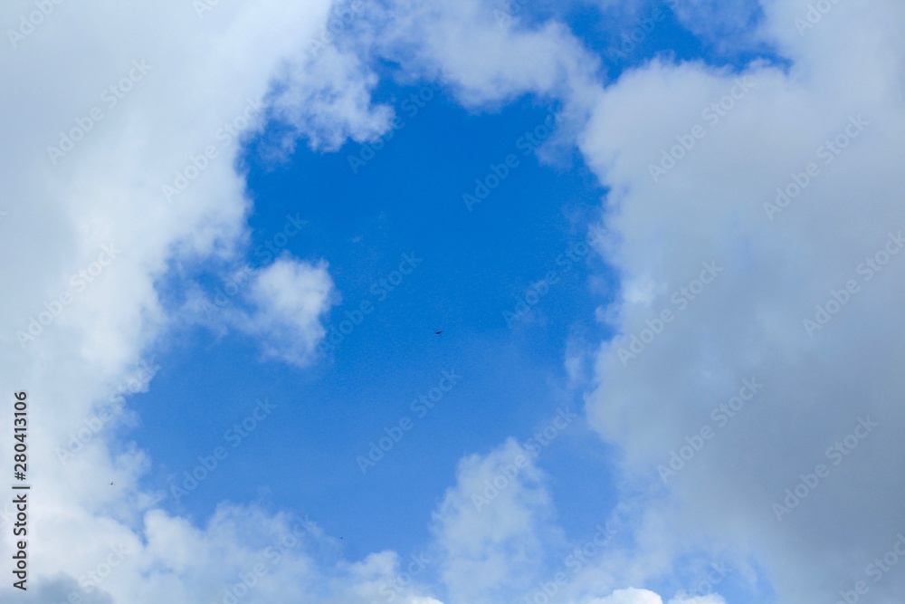Obraz premium 青空と雲