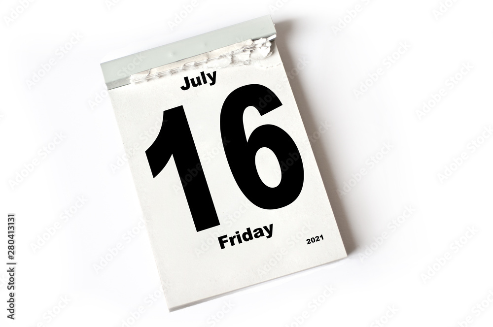 16. July 2021 16. July 2021