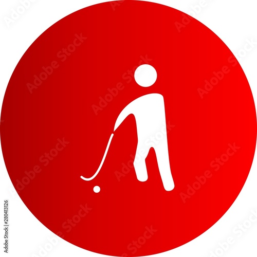  Hockey Player icon for your project
