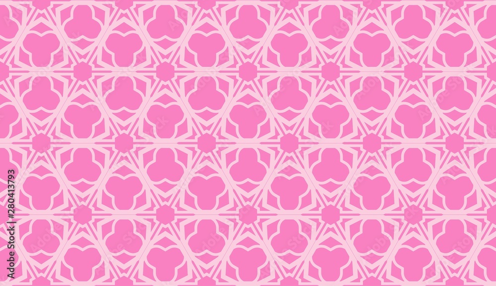 Modern pattern with curved line. Triangles, line, geometric elements. Vector Seamless illustration. Design for flyer, wallpaper, presentation, paper. Modern pattern with curved line. Triangles, line, geometric elements. Vector Seamless illustration. Design for flyer, wallpaper, presentation, paper.