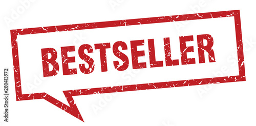 bestseller sign. bestseller square speech bubble. bestseller