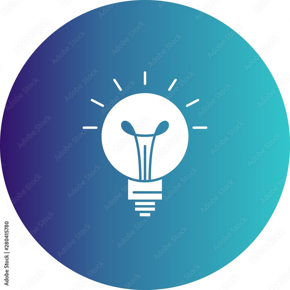 Bulb icon for your project Bulb icon for your project