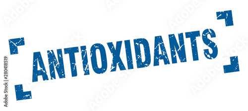 antioxidants stamp. antioxidants square grunge sign. antioxidants