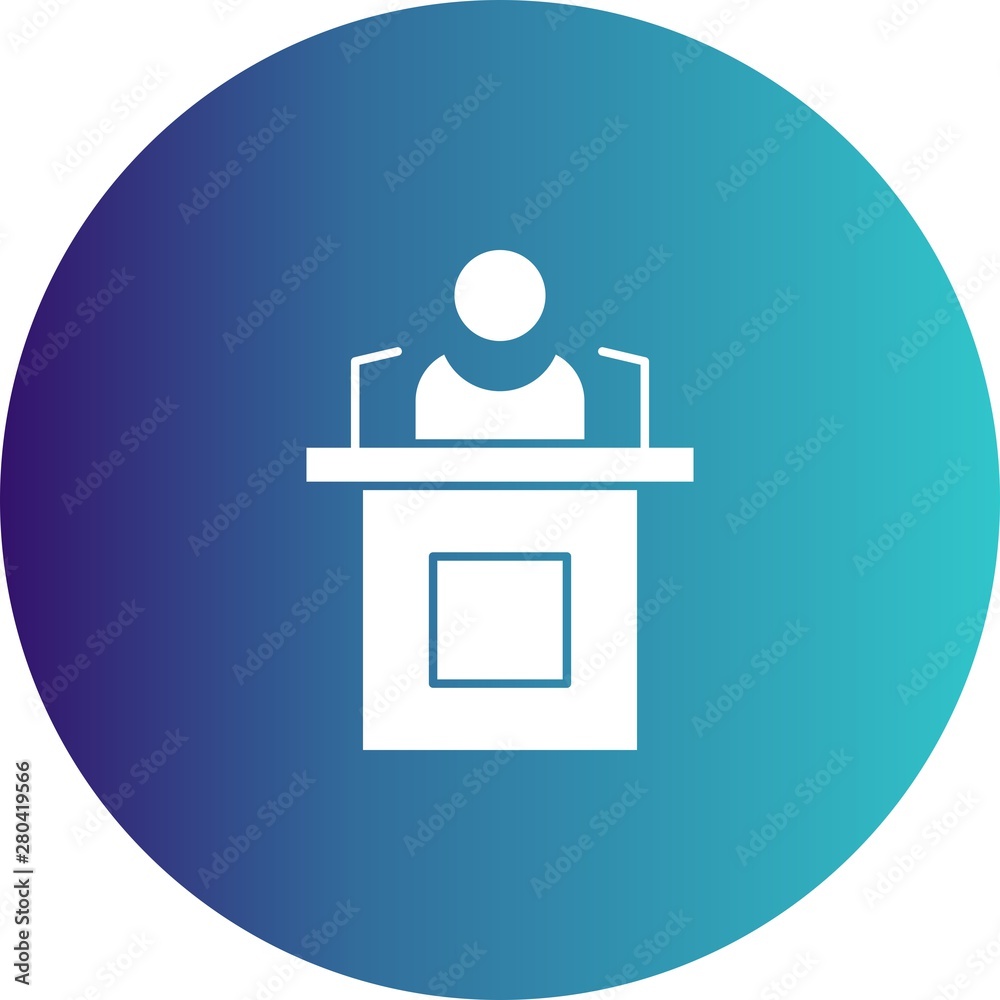 Lecture Presentation icon for your project Lecture Presentation icon for your project